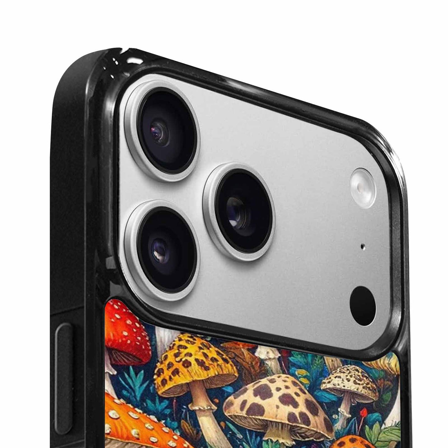 iPhone 17 Pro Max Case — Mushrooms Pattern Hundreds Of Original Art, Custom Art Phone Cover