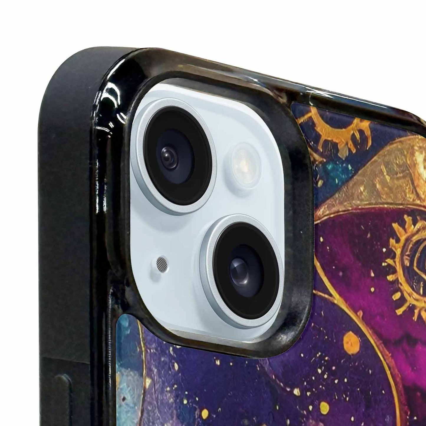 iPhone 15 Plus Case — Steampunk Galaxy Custom, Unique Phone Case Design