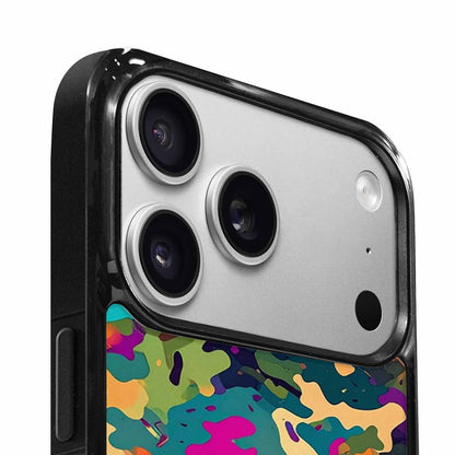 iPhone 17 Pro Case — Small Military Camouflage Blotch Pattern Camo, Custom Made Phone Cover