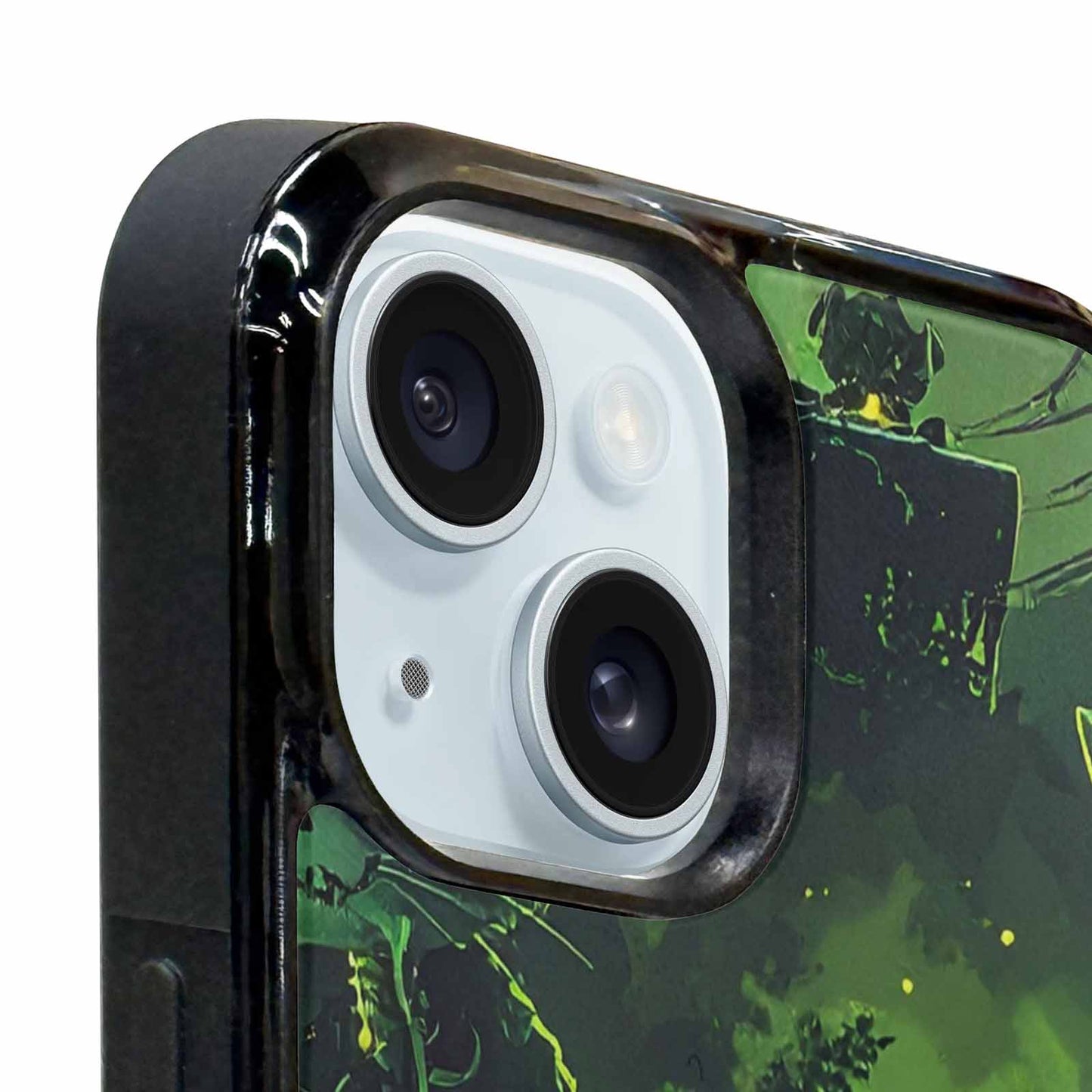 iPhone 15 Plus Case — Toxic Melting Skeleton Cats Small Toxic, Personalized Phone Case
