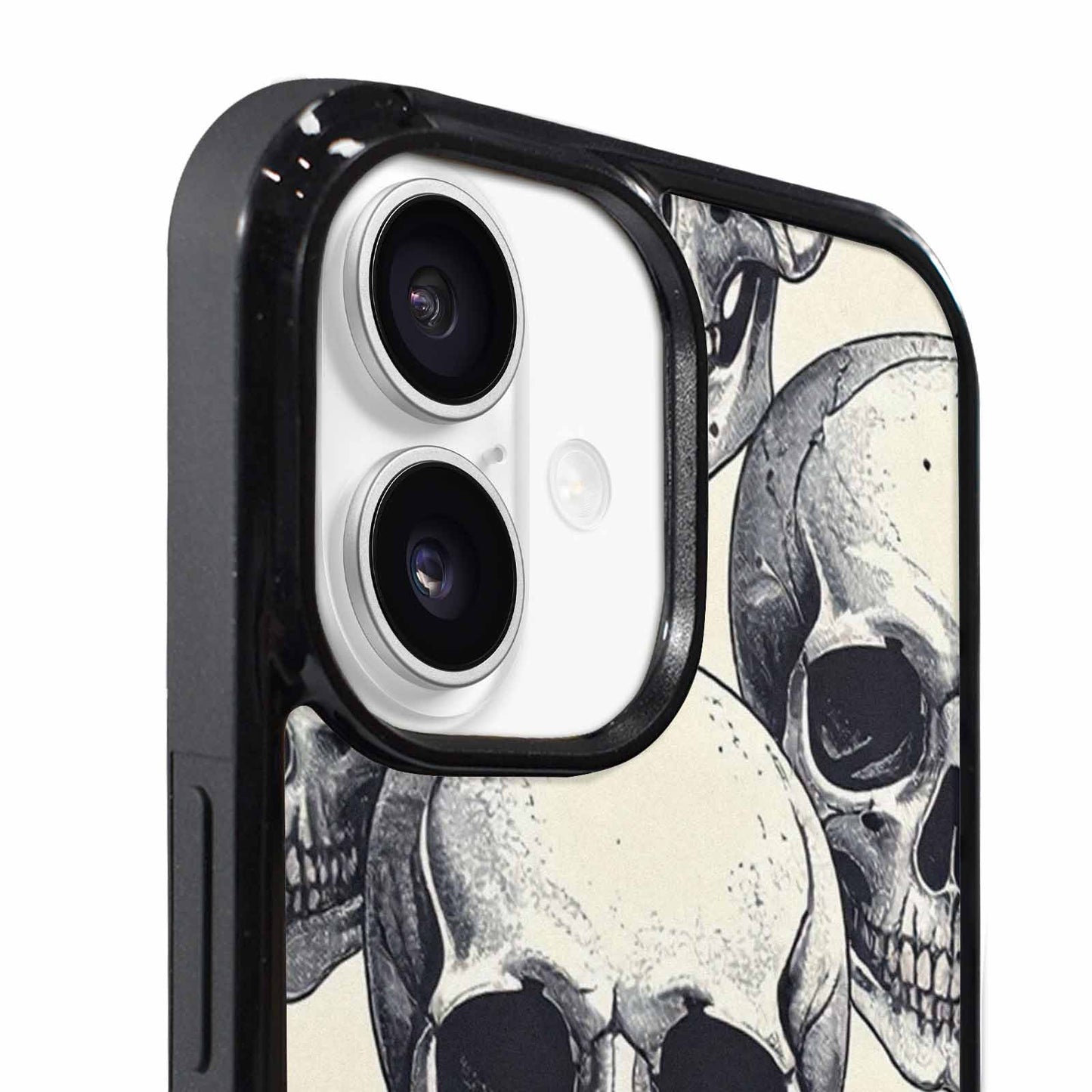 iPhone 17 Case — Skull Dark Art Gothic Print Gothic, Personalized Phone Case