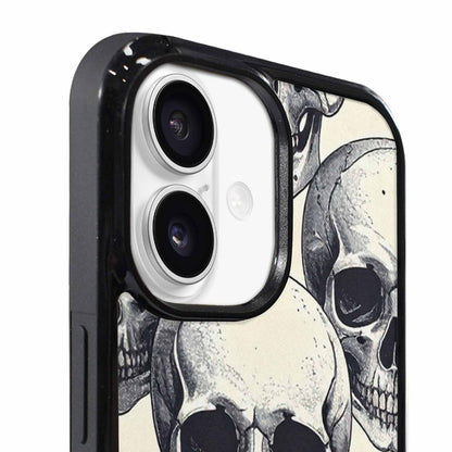 iPhone 17 Case — Skull Dark Art Gothic Print Gothic, Personalized Phone Case