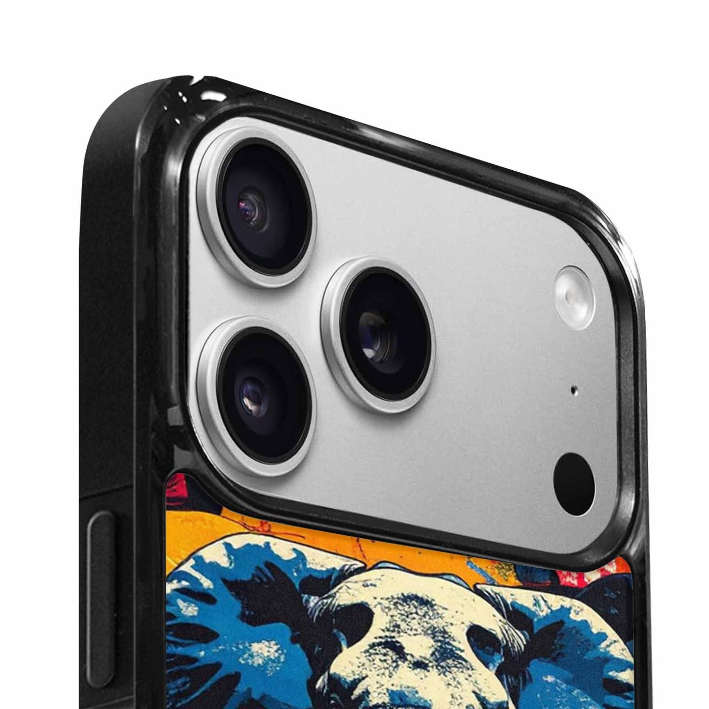 iPhone 17 Pro Max Case — Bold Splatter Elephant Original Art, Custom Phone Case