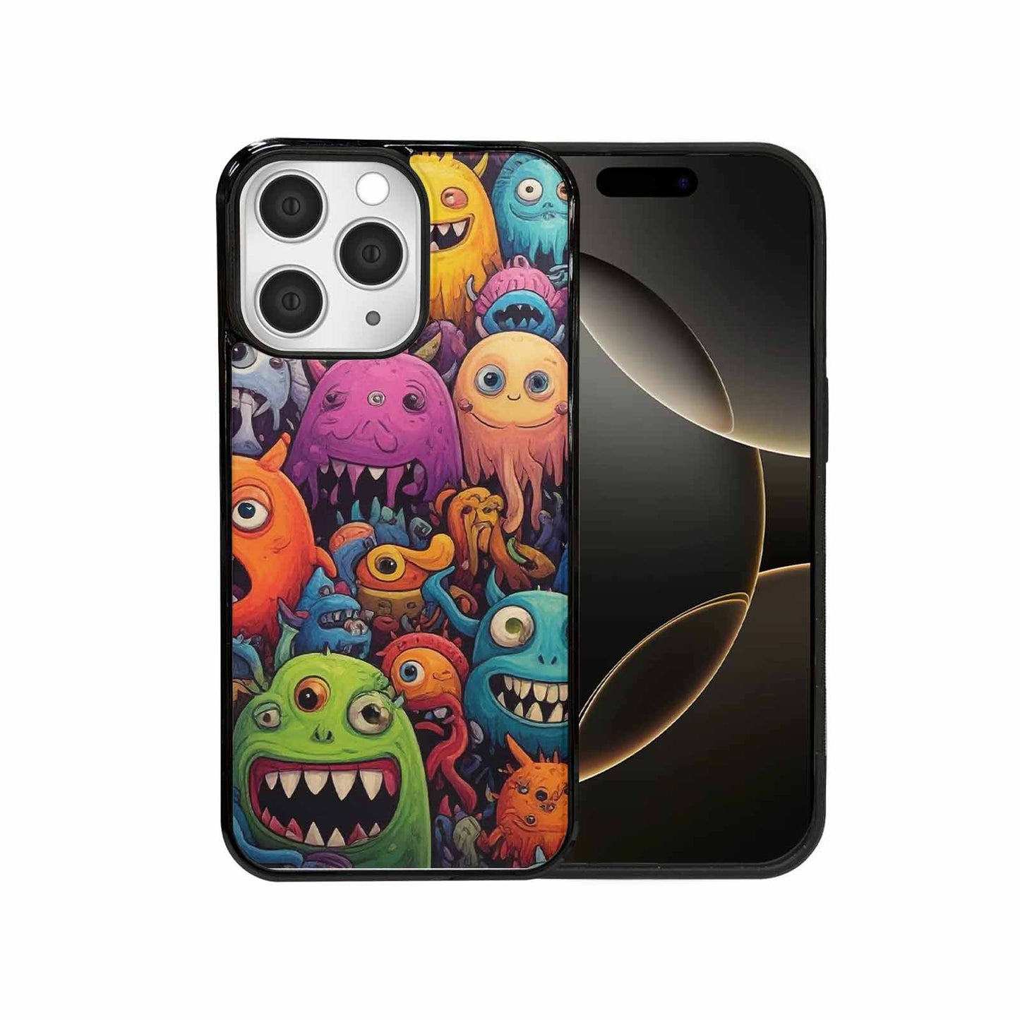 iPhone 15 Pro Max Case — Monsters General Cartoon Monst, Unique Phone Case Design
