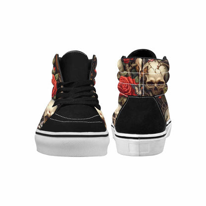 MEN'S More Overlapping Ontop Each High Top Canvas Neon Fantasy Shoes