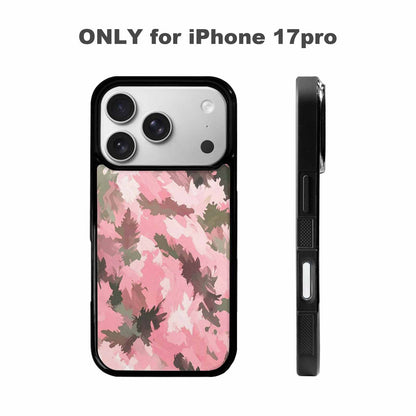 iPhone 17 Pro Case — Small Military Camouflage Blotch Pattern Camo, Custom Print Case Cover