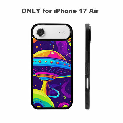 iPhone 17 Air Case — Alien Ufo Cartoon Art Pattern Alien, Custom Designed Case Cover