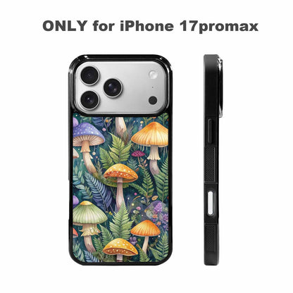 iPhone 17 Pro Max Case — Mushrooms Botanicalmushrooms P Floral, Custom Art Phone Cover