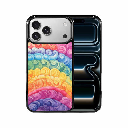 iPhone 17 Pro Max Case — Tie Dye Swirls Tie Dye, Custom Phone Case