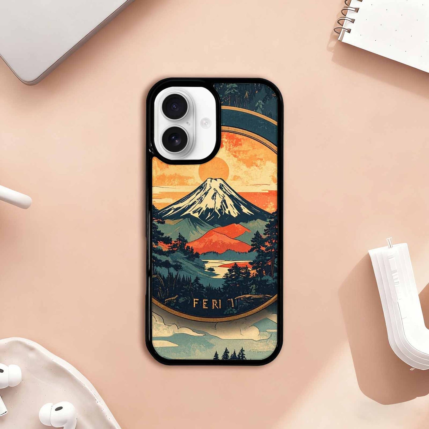 iPhone 17 Case — Vintage National Park Retro Vintage, Custom Made Phone Cover