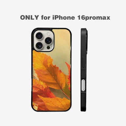 iPhone 16 Pro Max Case — Autumn Leaves, Custom Print Case Cover