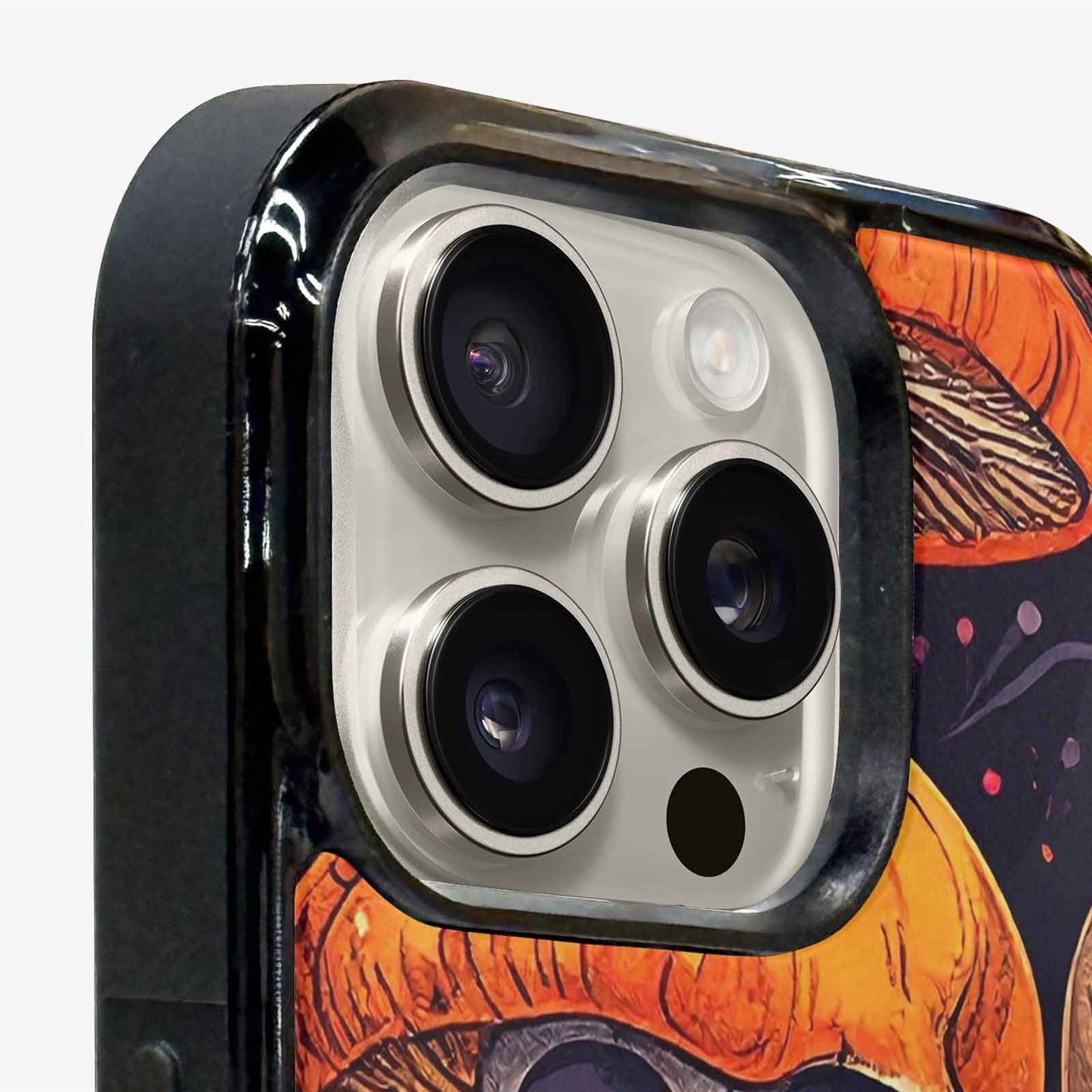 iPhone 15 Pro Max Case — Mushroom Skulls Custom, Original Design Phone Case