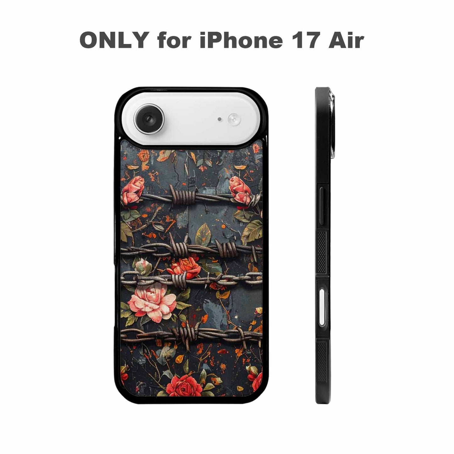 iPhone 17 Air Case — Small Barbed Wire And Chain Original, Custom Print Case Cover