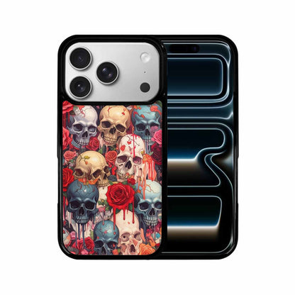 iPhone 17 Pro Case — Skulls And Roses Skulls And Gothic, Unique Phone Case Design