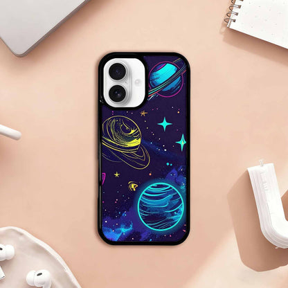 iPhone 17 Case — Space Galaxy Astronaut Pattern, Galaxy Space, Customized Protective Case