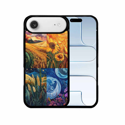 iPhone 17 Air Case — Small Van Gogh Style Swirl Galaxy, Personalized Phone Case