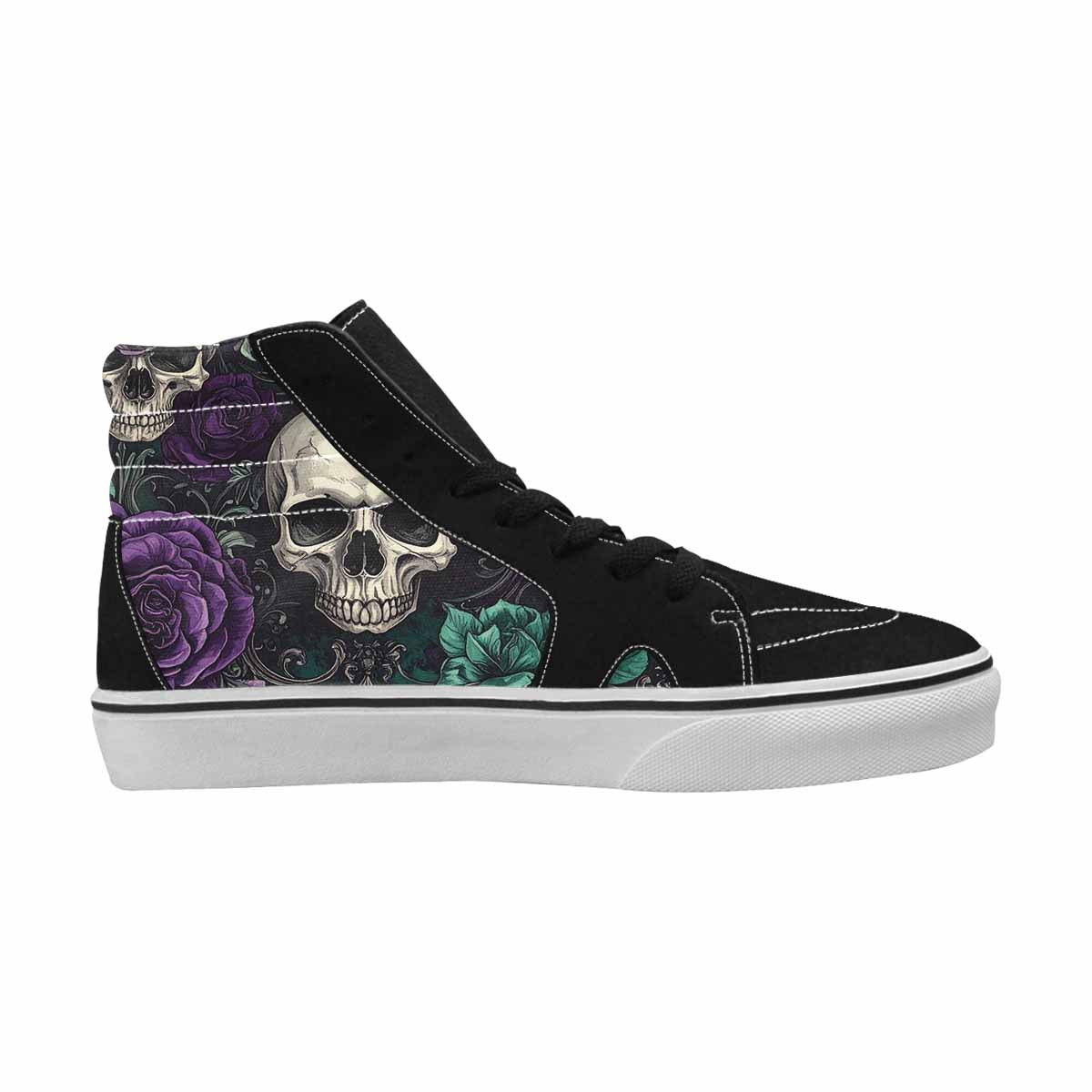 MEN'S Skull Dark Art Gothic Print Filigree 4 Ferion