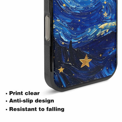 iPhone 16 Pro Max Case — Starry Night Galaxy Custom Personalized Phone, Personalized Phone Case
