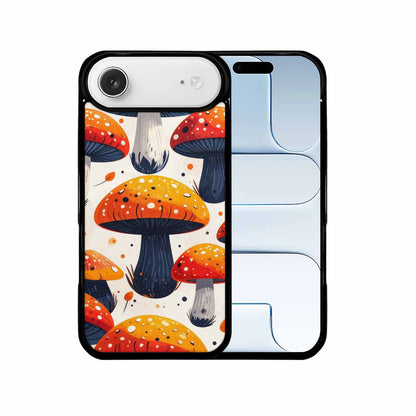 iPhone 17 Air Case — Vivid Winter Mushroom Seamless Cartoon Cute, Custom Printed Phone Case