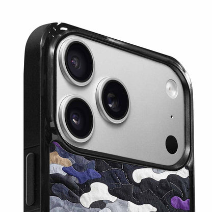 iPhone 17 Pro Case — Vivid Camo Asexual Pride Camo, Custom Art Phone Cover