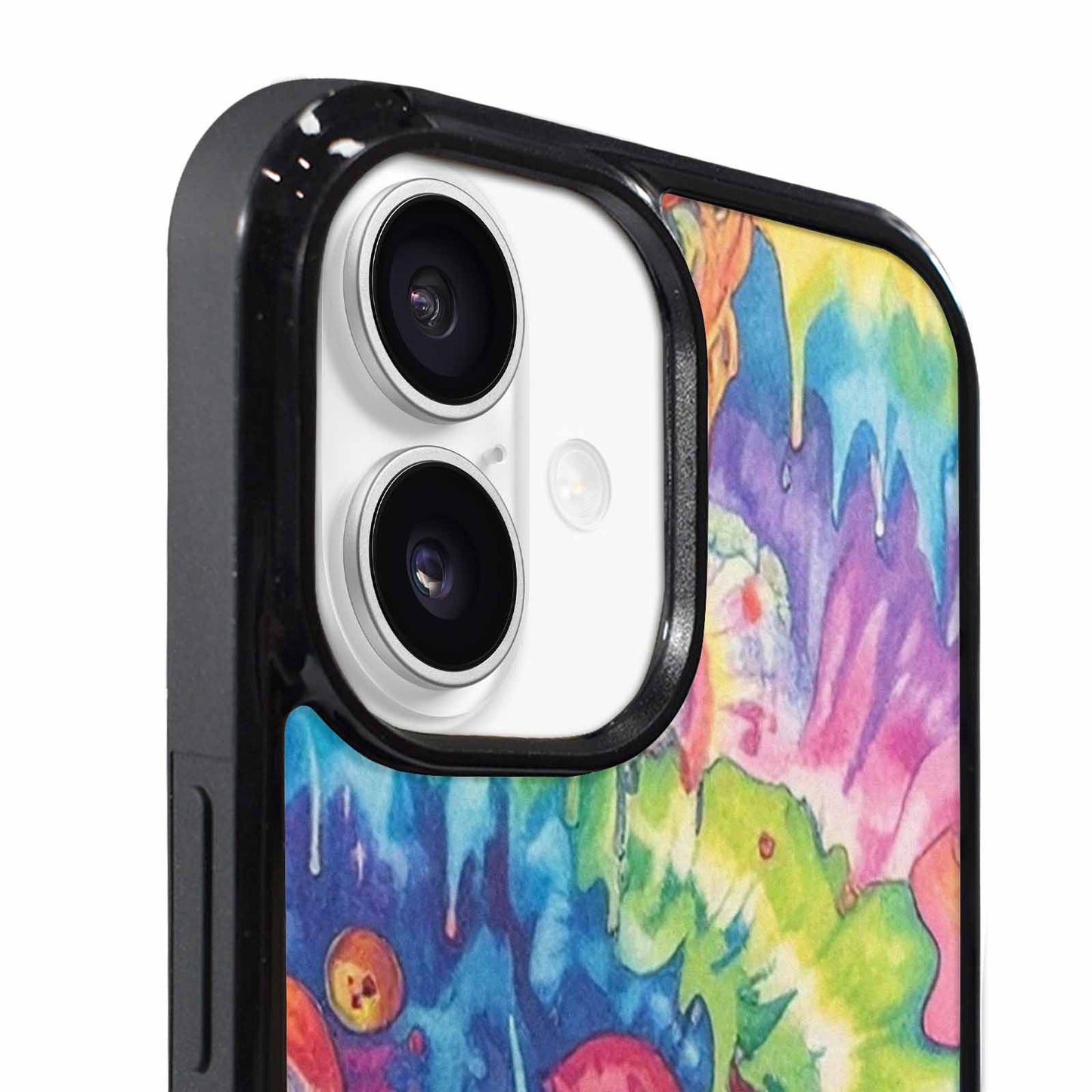 iPhone 17 Case — Aliens Tie Dyemelting Aliens Tie Dye, Custom Made Phone Cover