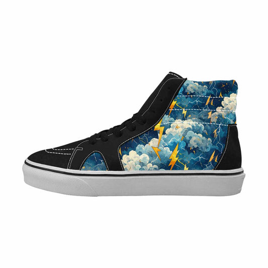 WOMEN'S Lightning Bolt High Top Canvas Vivid Shoes