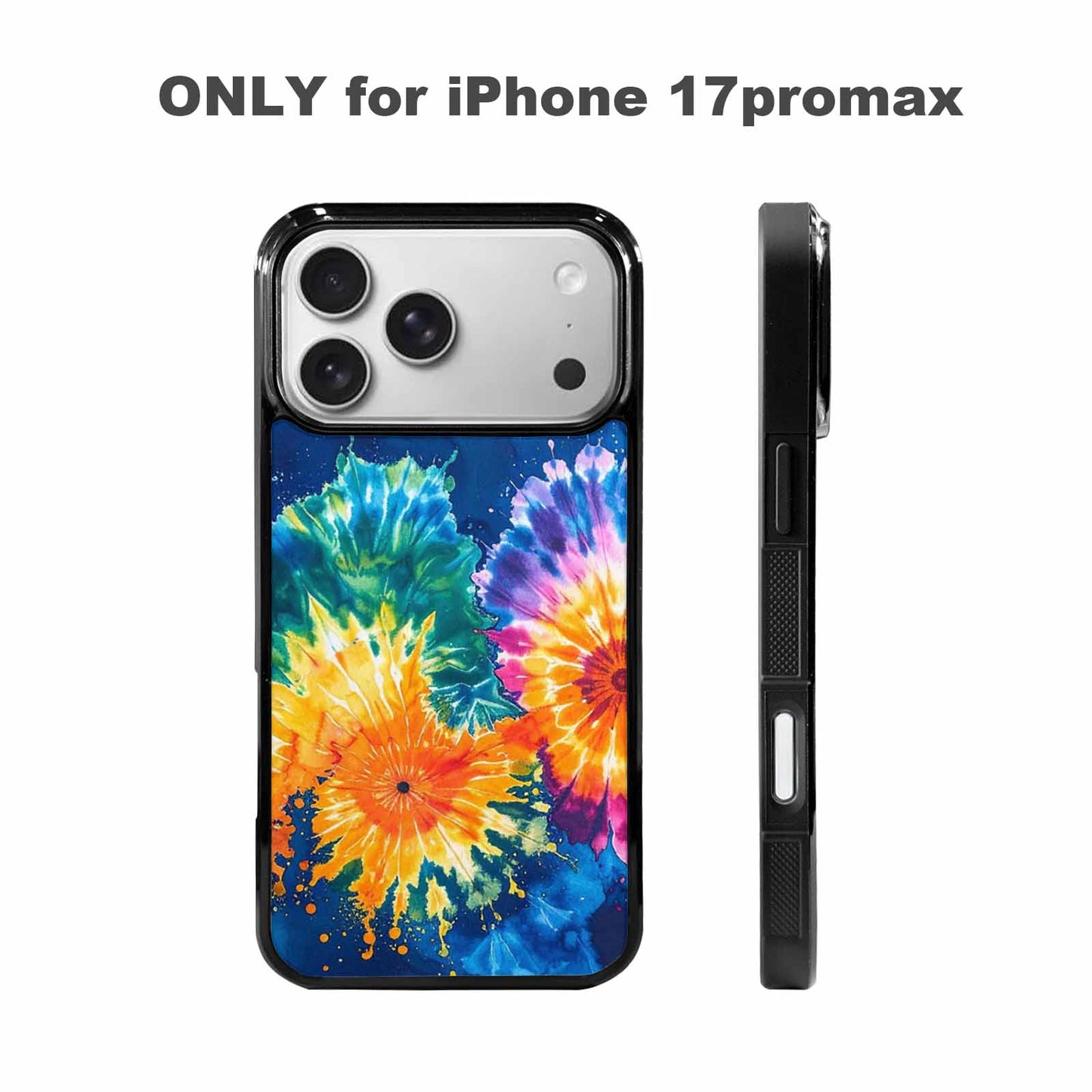iPhone 17 Pro Max Case — Tie Dye Random Styles Tie Dye, Custom Art Phone Cover