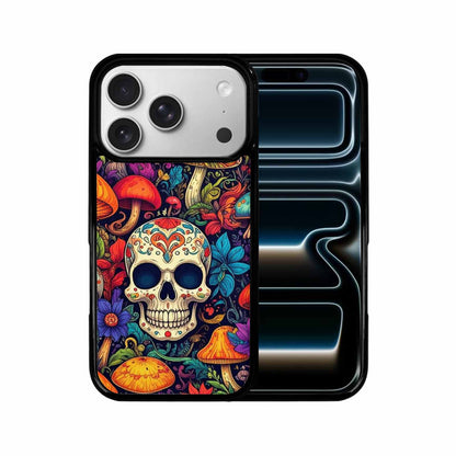 iPhone 17 Pro Case — Mushrooms And Hundreds Of Skulls Gothic, Personalized Phone Case