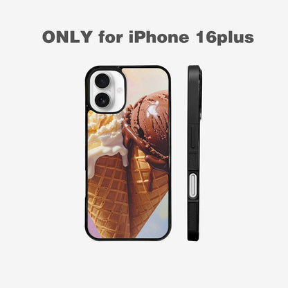 iPhone 16 Plus Case — Extreme Close Up Shot Only Drippig, Custom Printed Phone Case