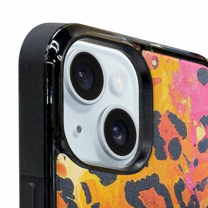 iPhone 15 Plus Case — Full Color Vibrant Animal Print Animal, Custom Made Phone Cover