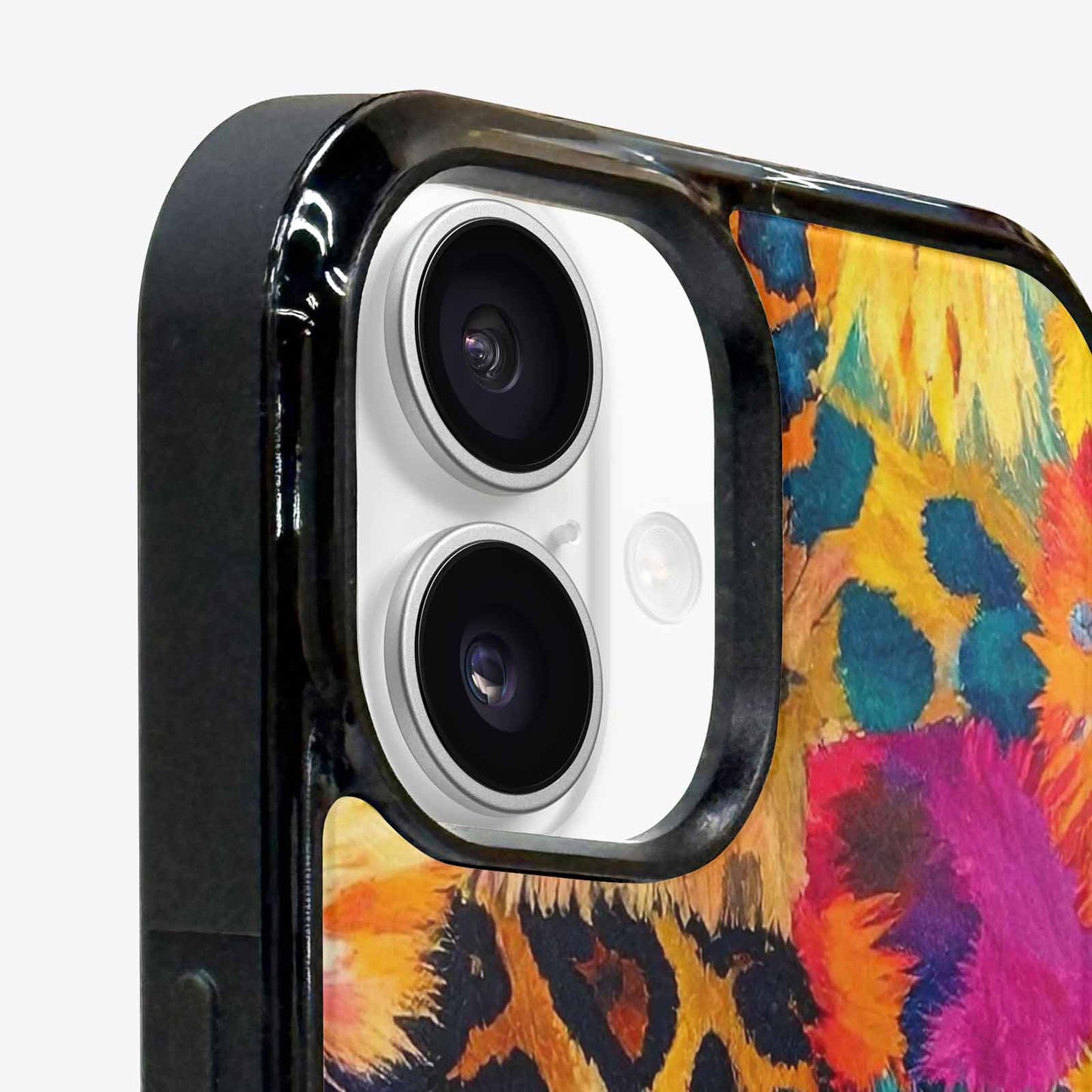iPhone 16 Plus Case — Full Color Vibrant Animal Print Animal, Personalized Phone Case