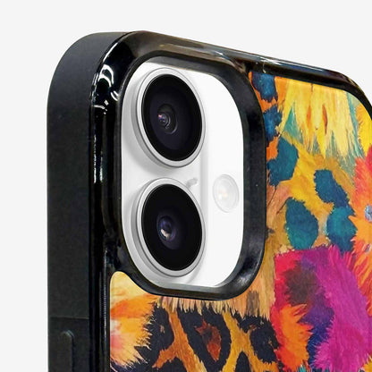 iPhone 16 Plus Case — Full Color Vibrant Animal Print Animal, Personalized Phone Case