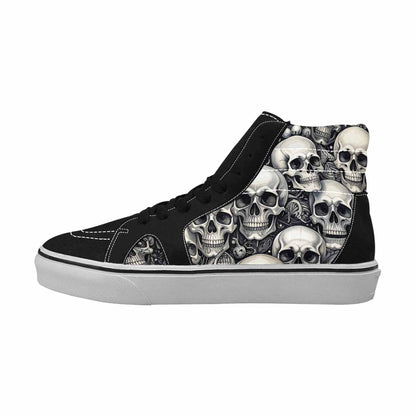 MEN'S Skull Splatter Black White 7 Ferion