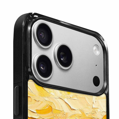 iPhone 17 Pro Max Case — Impressionist Sunflower Brushstroke Pattern Hundreds Of, Custom Made Phone Cover