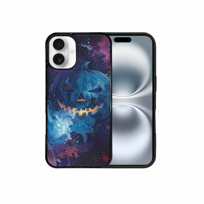 iPhone 16 Plus Case — Eamless Repeating Pattern Of Overlapping Pumpkin, Unique Phone Case Design