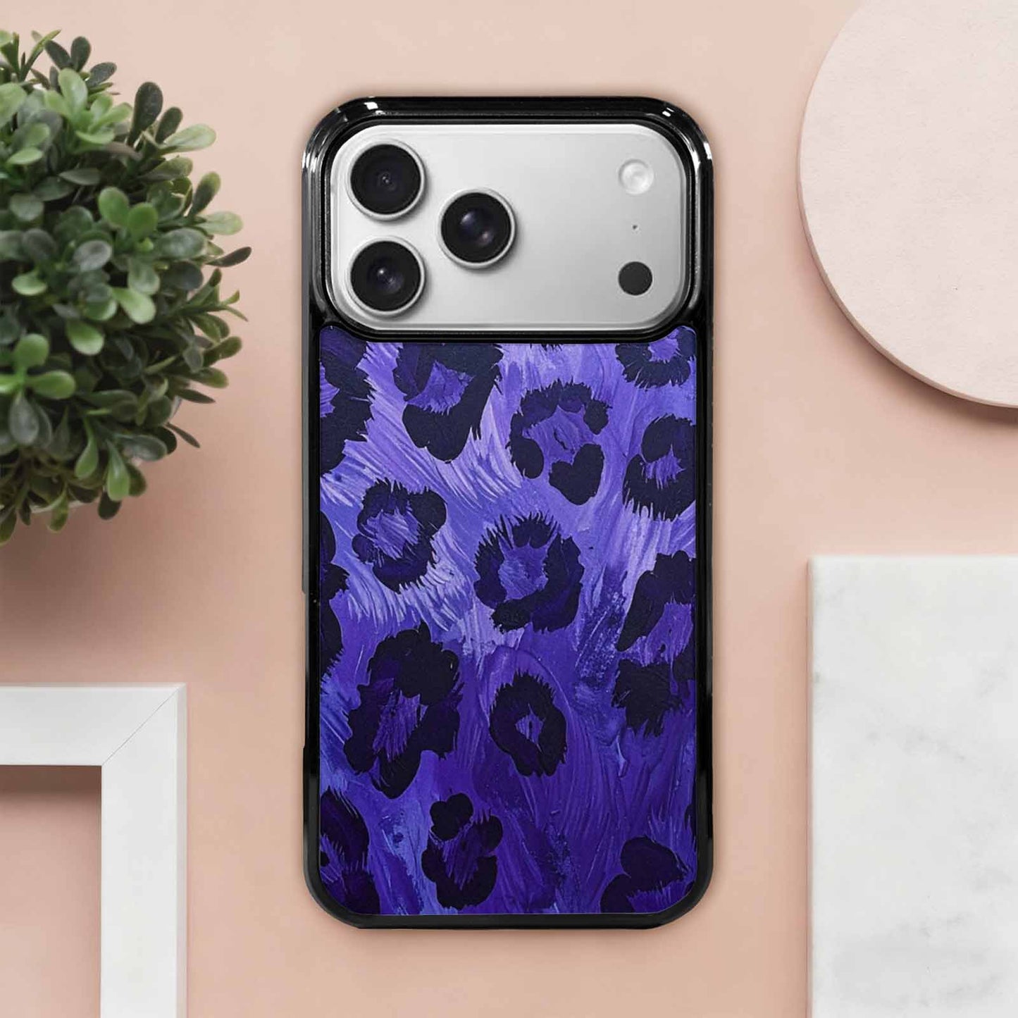 iPhone 17 Pro Max Case — Seamless Tileable Pattern Of Animal Print, Custom Printed Phone Case