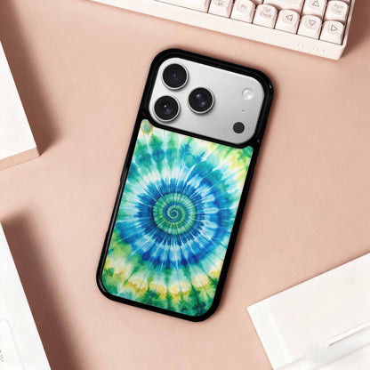 iPhone 17 Pro Case — Small Tie Dye Swirl Pattern Tie, Custom Print Case Cover