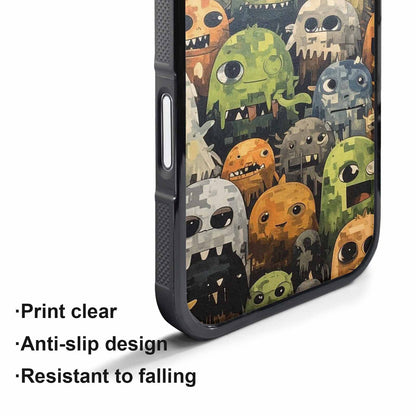 iPhone 17 Pro Max Case — Monsters Camomonsters Pattern T6v Camo, Custom Phone Case