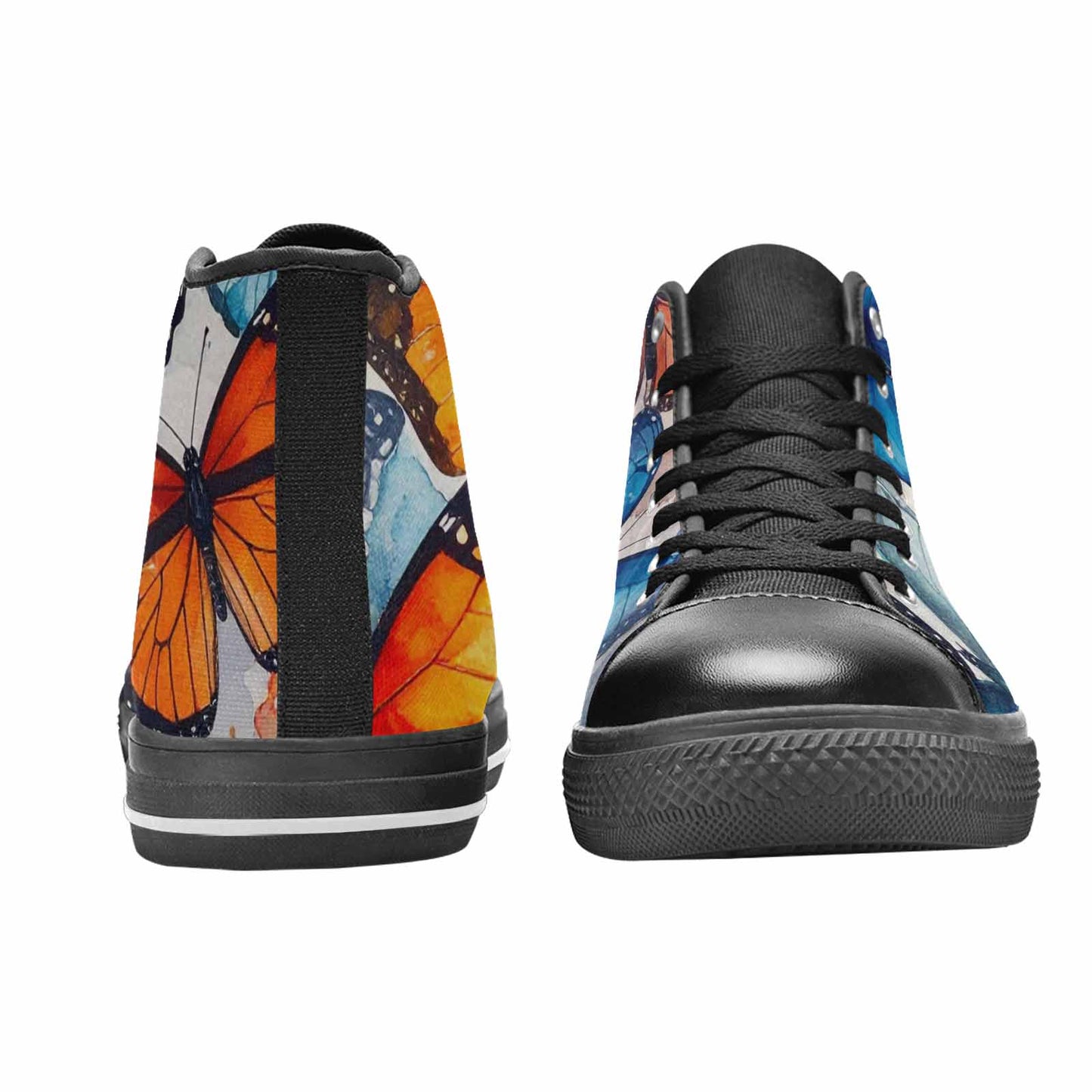 MEN'S Butterfly Wing High Top Canvas Aesthetic Shoes