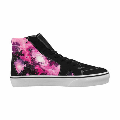 MEN'S Galaxy Nebula High Top Canvas Melting Art Sneakers