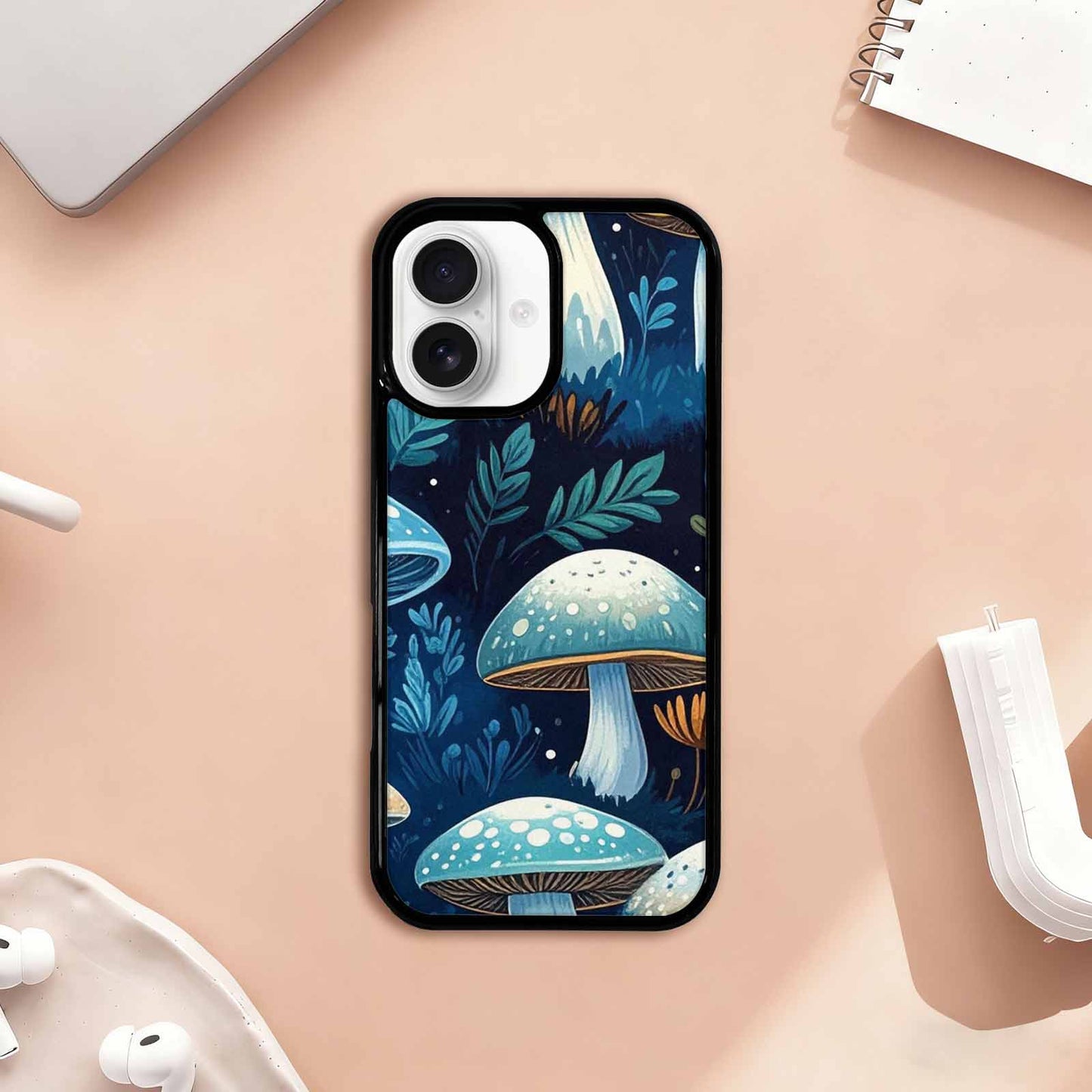iPhone 17 Case — Vivid Winter Mushroom Cartoon Cute, Custom Made Phone Cover