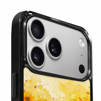 iPhone 17 Pro Case — Full Color Vibrant Sunflower Burst Floral, Custom Made Phone Cover
