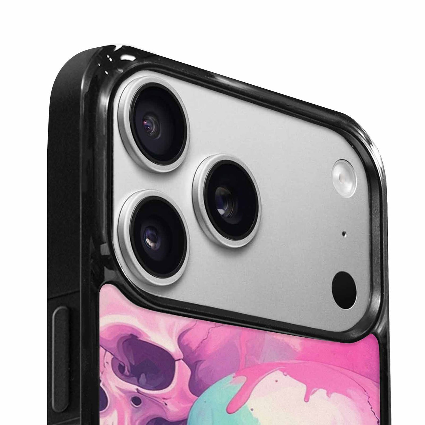 iPhone 17 Pro Case — Seamless Tileable Pattern Of Overlapping Galaxy, Custom Made Phone Cover