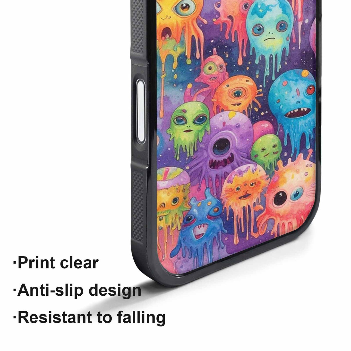 iPhone 17 Pro Max Case — Aliens Tie Dyemelting Aliens Tie Dye, Custom Made Phone Cover