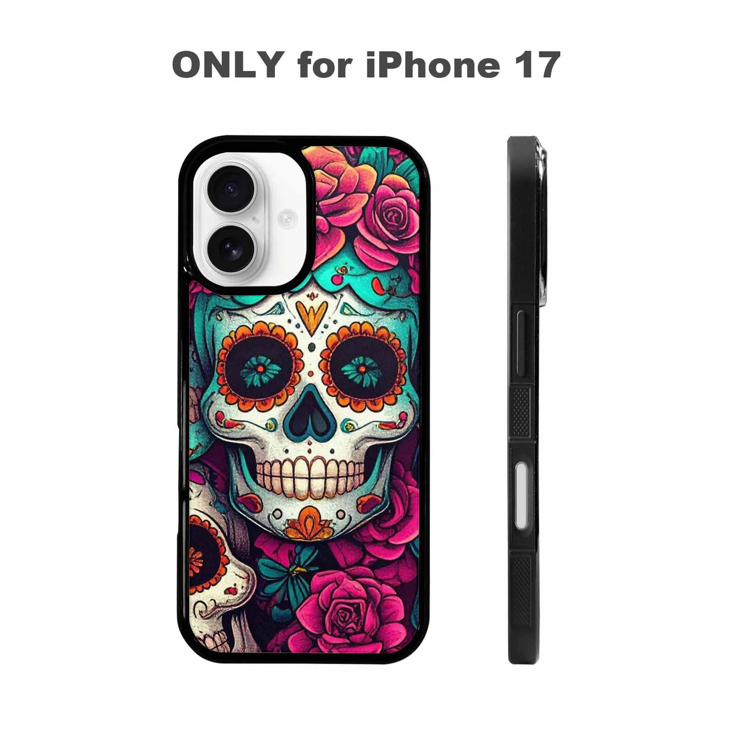iPhone 17 Case — Skull Dark Art Gothic Print Gothic, Original Design Phone Case