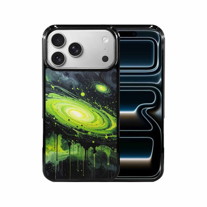 iPhone 17 Pro Max Case — Seamless Repeating Pattern Of Galaxy Space, Original Design Phone Case