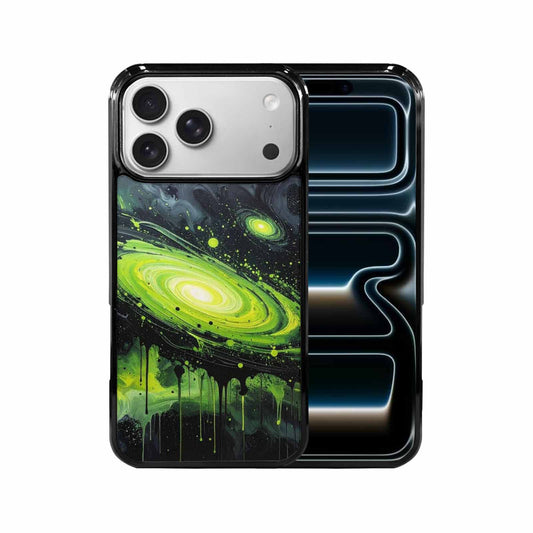 iPhone 17 Pro Max Case — Seamless Repeating Pattern Of Galaxy Space, Original Design Phone Case