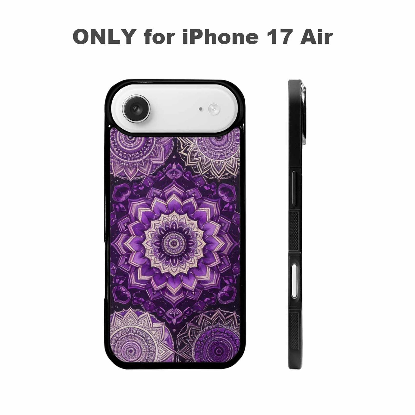 iPhone 17 Air Case — Small Mandala Pattern Randomly Varying Floral, Unique Phone Case Design