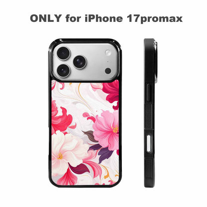 iPhone 17 Pro Max Case — Marble Floral, Original Design Phone Case