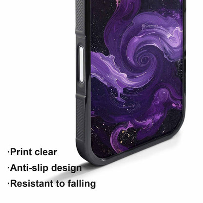 iPhone 17 Pro Max Case — Seamless Repeating Pattern Of Galaxy Space, Custom Made Phone Cover